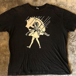 Marble Slinger Glass Salt Girl Machine Gun Shirt